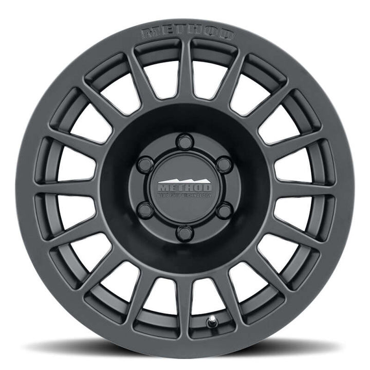 Method MR707 Bead Grip 18x8.5 / +38mm Offset / 5x120 BP / 64.25mm CB / 6.2in BS Matte Black Wheel