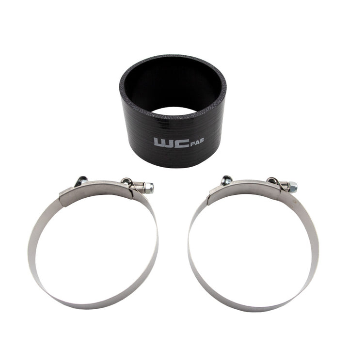 Wehrli 4in ID x 3in Long Silicone Boot &amp; Clamp Kit