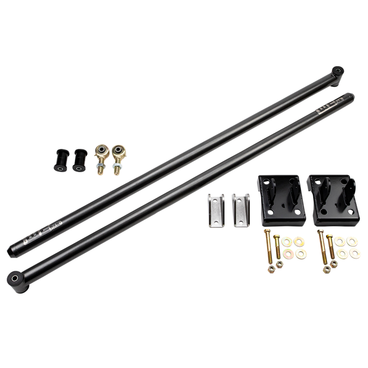 Wehrli 11-19 Chevy &amp; GMC Duramax RCLB/CCSB/ECSB 60in. Traction Bar Kit - Bengal Silver