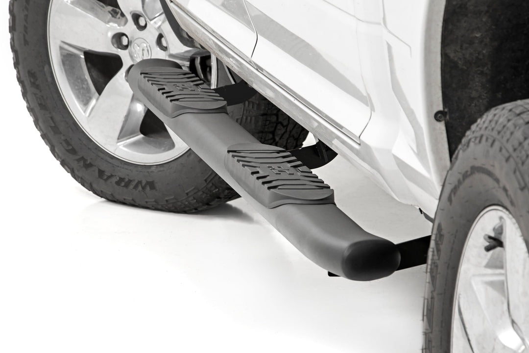 Oval Nerf Step | Crew Cab | Black | Ram 1500/2500/3500 2WD/4WD (2010-2025 &amp; Classic)